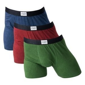 Frank Dandy 3-Pack Legend Melange Boxer Green/Burgundy/Navy