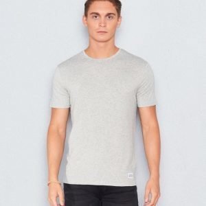 Frank Dandy Bamboo Solid Tee Grey Melange