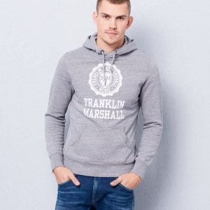 Franklin & Marshall Basic Hood Sport Greymelange