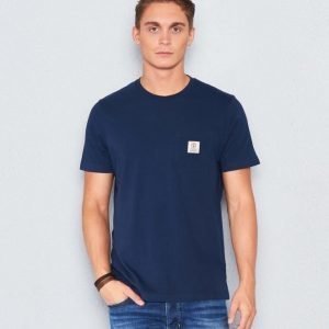 Franklin & Marshall Basic Pocket Tee Navy