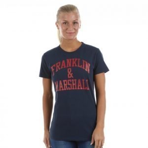 Franklin & Marshall Classic Tee T-paita Sininen