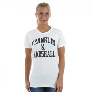 Franklin & Marshall Classic Tee T-paita Valkoinen