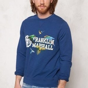 Franklin & Marshall Fleece Fleece Round Original Blue