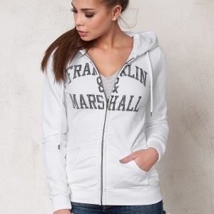 Franklin & Marshall Fleece Fleece Zip White