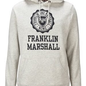 Franklin & Marshall Fleece Hood Original Grey