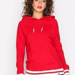 Franklin & Marshall Fleece Hooded Huppari Red