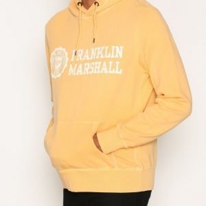 Franklin & Marshall Fleece Hooded Huppari Sand Beige