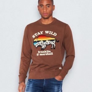 Franklin & Marshall Hiking Sweat Camp Brown