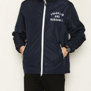 Franklin & Marshall Jacket Nylon Zip Takki Navy