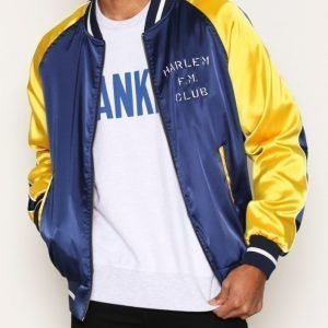 Franklin & Marshall Jacket Uni Teddy Takki Laivastonsininen