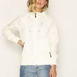 Franklin & Marshall Jackets Nylon Zip Parkatakki White