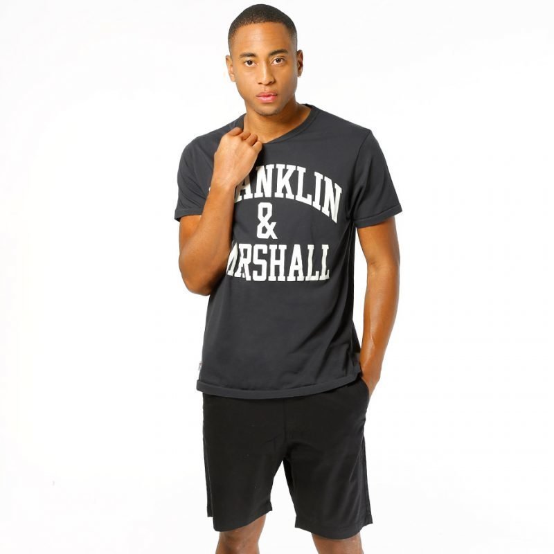 Franklin & Marshall Jersey Round Logo -t-paita