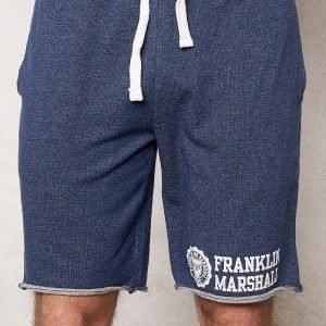 Franklin & Marshall Shorts Fleece Fleece Navy Melange