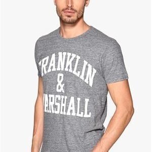 Franklin & Marshall T-Shirt Black Melange