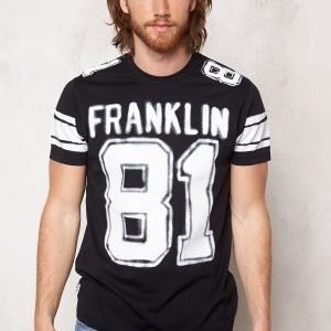 Franklin & Marshall Tshirt Jersey Round Black