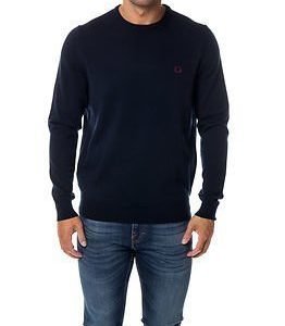 Fred Perry Classic Crew Neck Dark Carbon