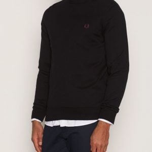 Fred Perry Classic Crew Neck Pusero Black