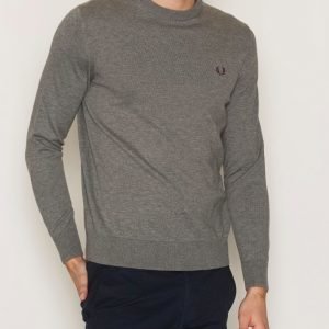 Fred Perry Classic Crew Neck Pusero Grey Marl