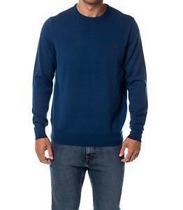 Fred Perry Classic Crew Neck Service Blue