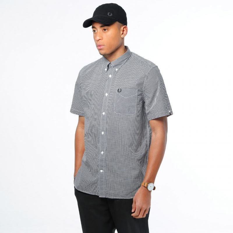 Fred Perry Classic Gingham SS -kauluspaita