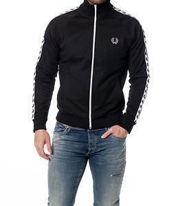 Fred Perry Laurel Track Jacket Black