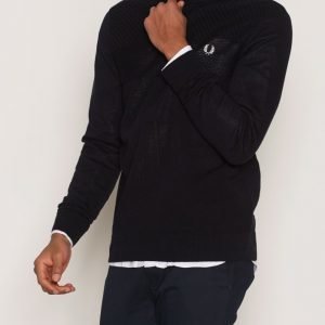 Fred Perry Mix Crew Neck Pusero Navy