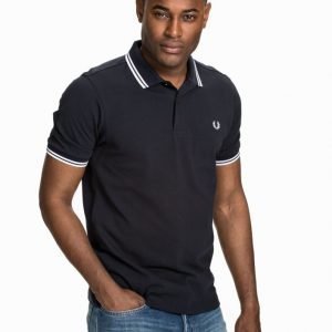 Fred Perry Slim Fit Polo Shirt Pikeepaita navy/white