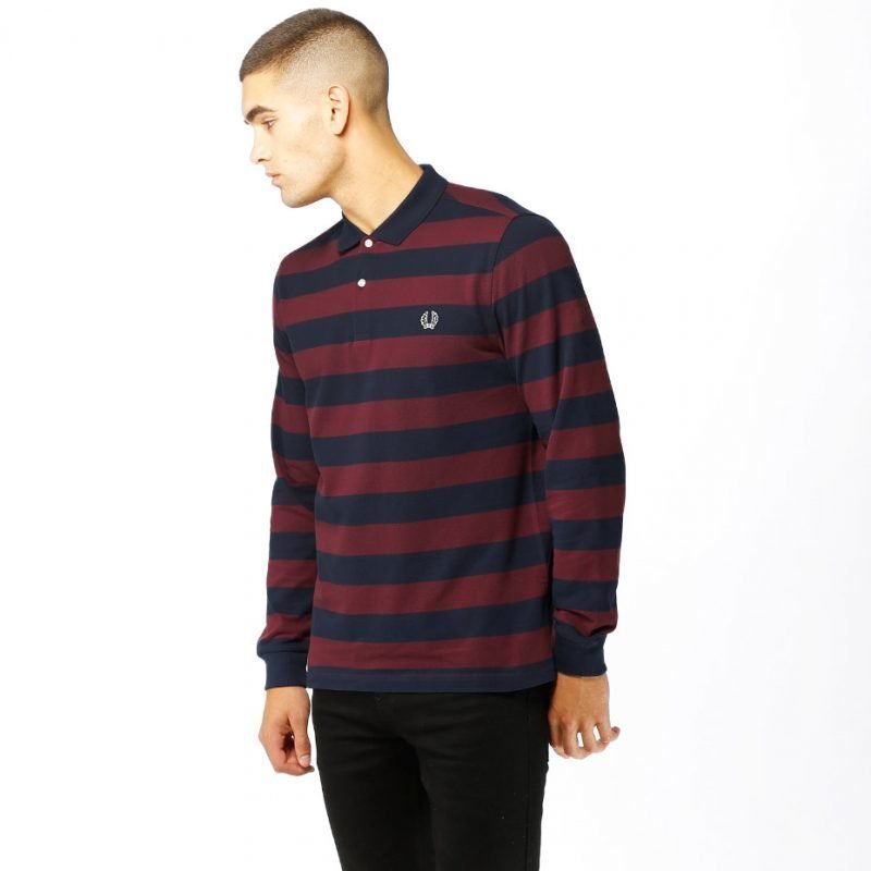 Fred Perry Striped Pique -pikee