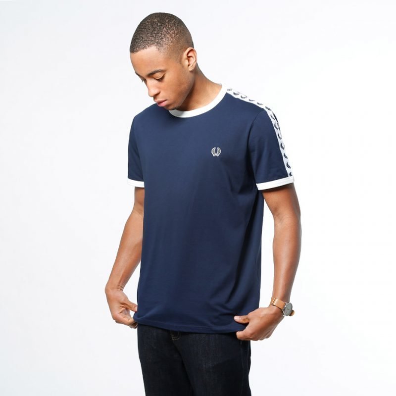 Fred Perry Taped Ringer -t-paita