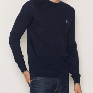 Fred Perry Tipped Crew Neck Pusero Carbon