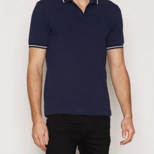 Fred Perry Twin Tipped FP Shirt Pikeepaita Sininen/Valkoinen