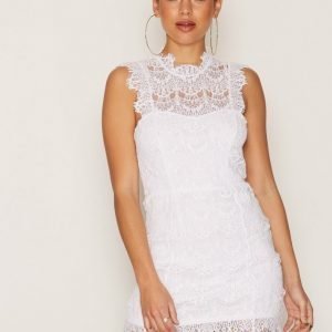 Free People Daydream Bodycon Slip Kotelomekko White