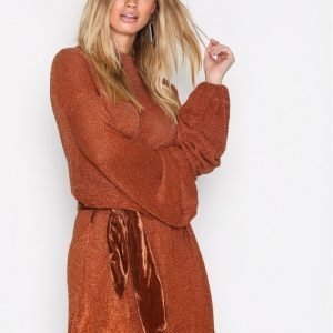 Free People Fete Sweater Dress Pitkähihainen Mekko Terracotta