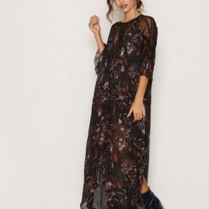 Free People Spirit Of The Wild Maxi Maksimekko Black / Print