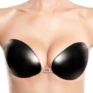 Freebra Strapless Bra Silicon Olkaimettomat Rintaliivit Musta