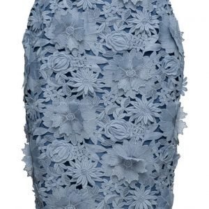 French Connection Manzoni 3d Floral Lace Pencil Skirt kynähame