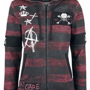 Full Volume By Emp Anarchy Hoodie Jacket Naisten Vetoketjuhuppari