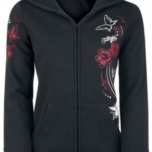 Full Volume By Emp Butterfly Hoodie Jacket Naisten Vetoketjuhuppari