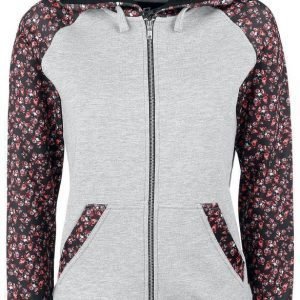 Full Volume By Emp Floral Hoodie Jacket Naisten Vetoketjuhuppari