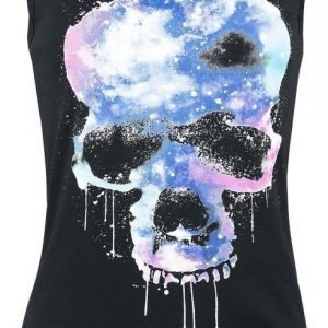 Full Volume By Emp Galaxy Skull Top Naisten Toppi