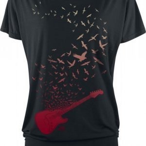 Full Volume By Emp Guitar Birds Naisten T-paita