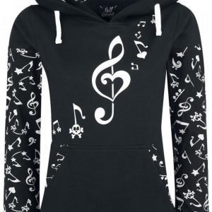 Full Volume By Emp Notes Hoodie Naisten Vetoketjuhuppari