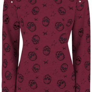 Full Volume By Emp Studded Skull Sweatshirt Naisten Svetari