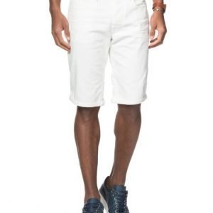 G-Star 3301 Tapered Short Inza White Stretch Denim