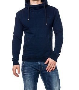 G-Star Raw Indigo Tunnel Aged Hooded Sweat Dark Aged