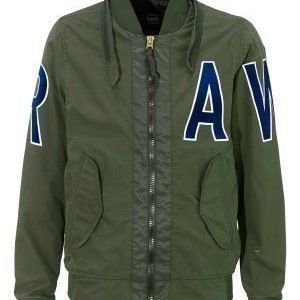 G-Star Submarine Bomber Jacket dk Bronze Green