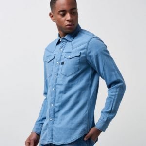 G-Star Tacoma Shirt Indigo Light Age Check