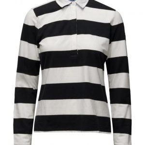 GANT Barstripe Jersey Rugger Ls pikeepaita