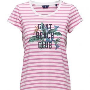 GANT Bc. Striped Beach Tee Ss