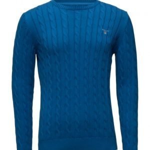 GANT Cotton Cable Crew pyöreäaukkoinen neule